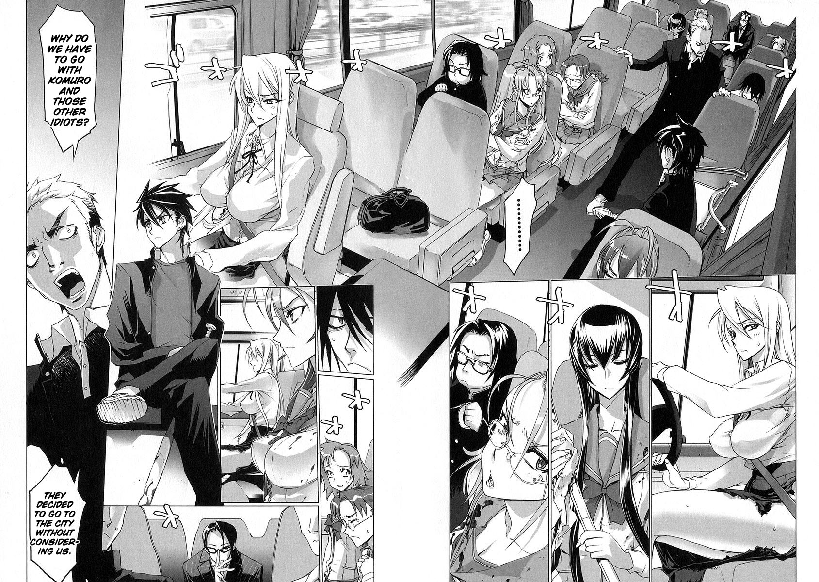 Highschool of the Dead Escape From The Dead 第4页