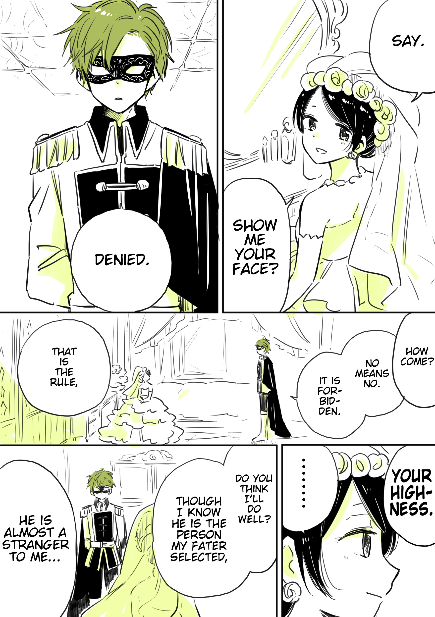 The Princess and the Masked Knight 02 Second Half 第1页