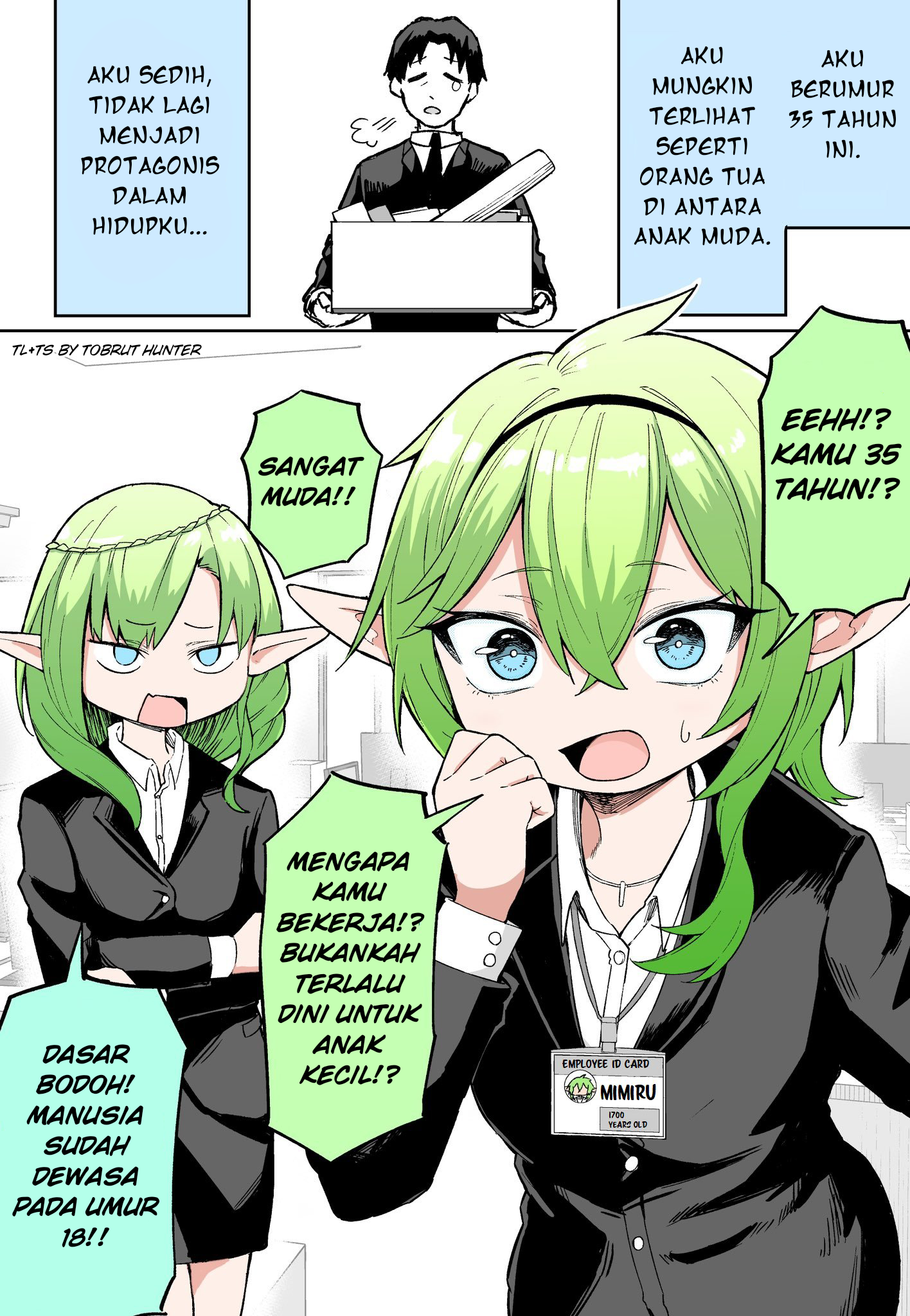 A 35-Year Old Transferred to the Elf Department 第4页