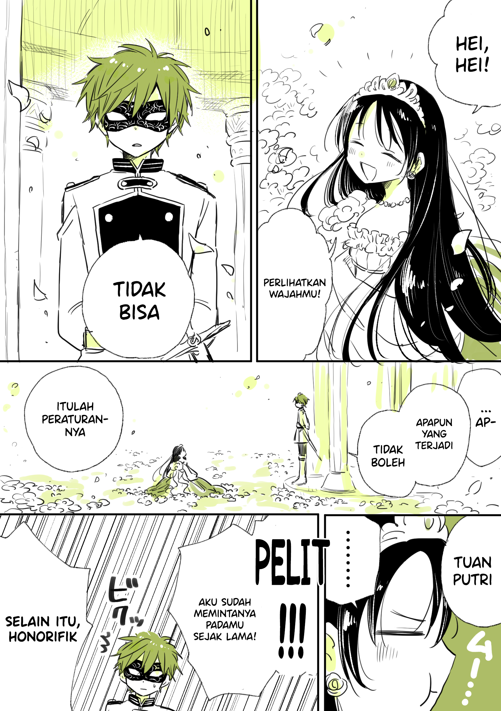 The Princess and the Masked Knight Babak Pertama 第2页