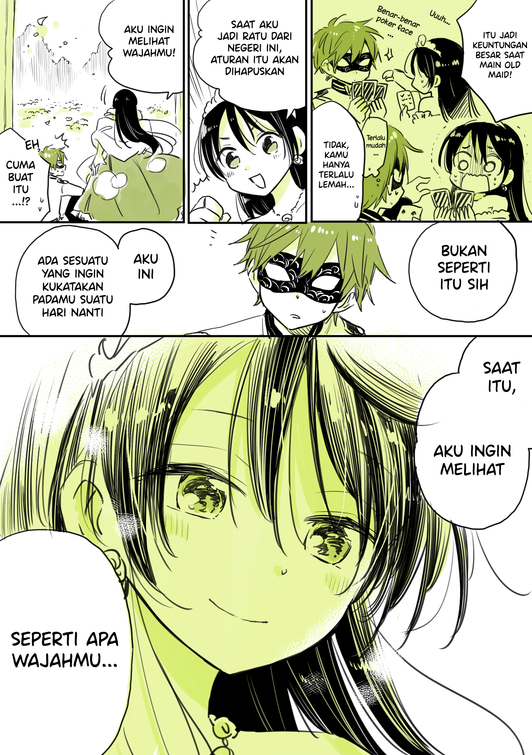 The Princess and the Masked Knight Babak Pertama 第4页