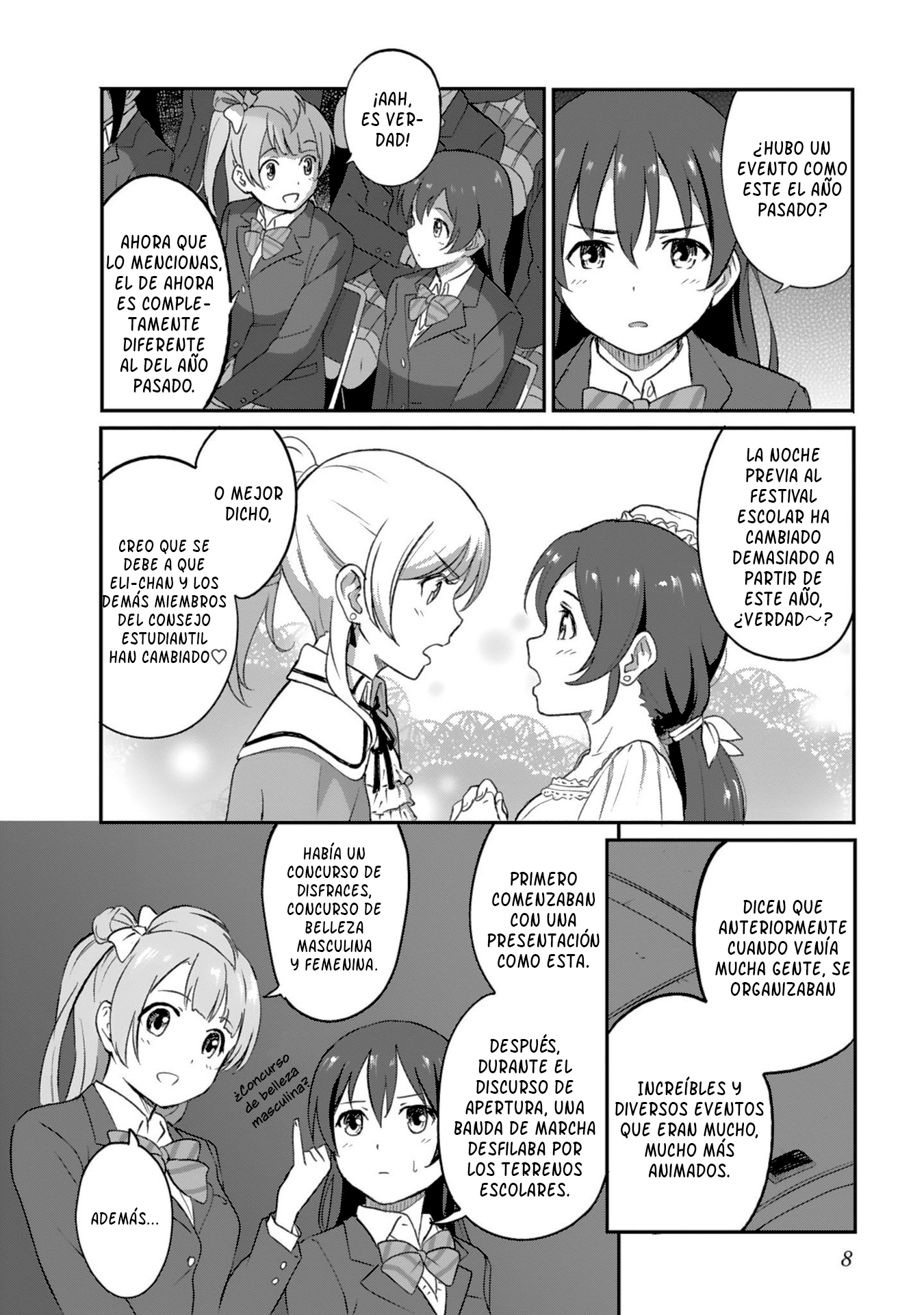 Love Live! School Idol Diary - Second Season Celebremos en la noche previa al festival cultural 第10页