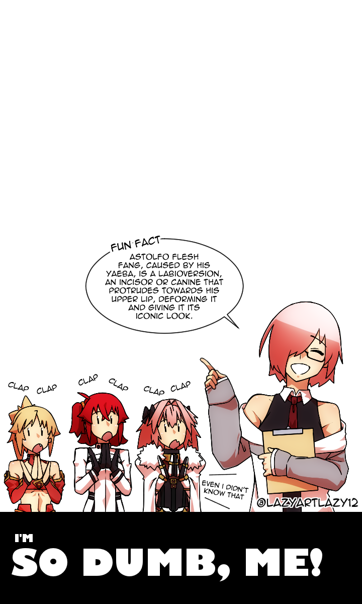 Fate/ Grand Order: After Avalon I'm so dumb, Me! 第6页