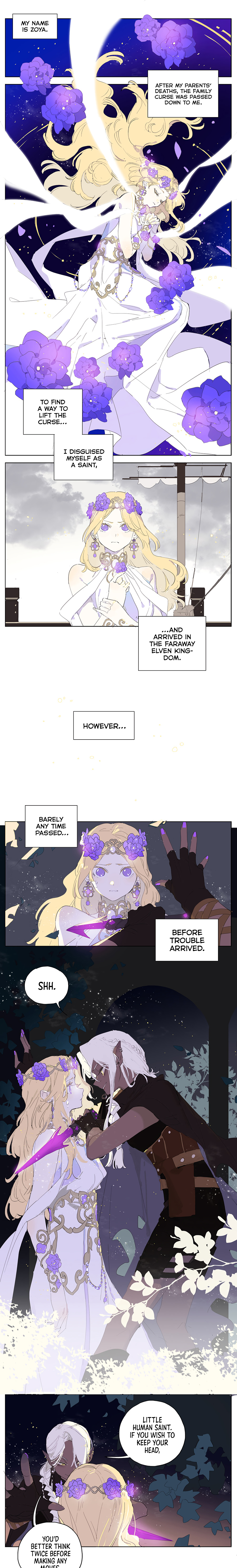 A Story About How a Human and an Elf Met 第1页