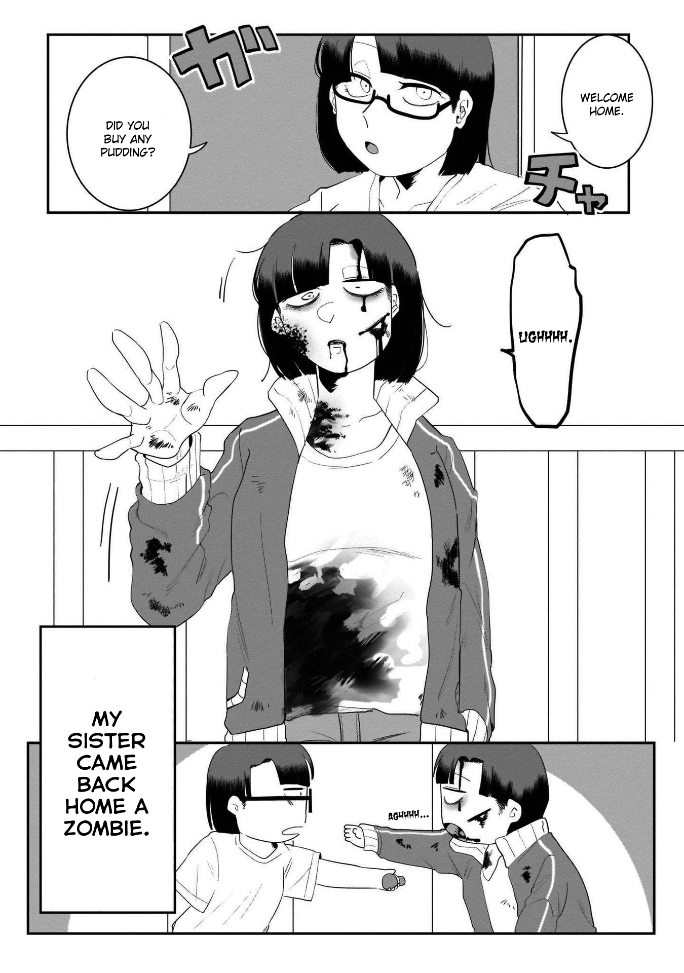 Cinnamon: Jingai x Ningen Yuri Anthology My Sister Became a Zombie (Asagao) 第4页
