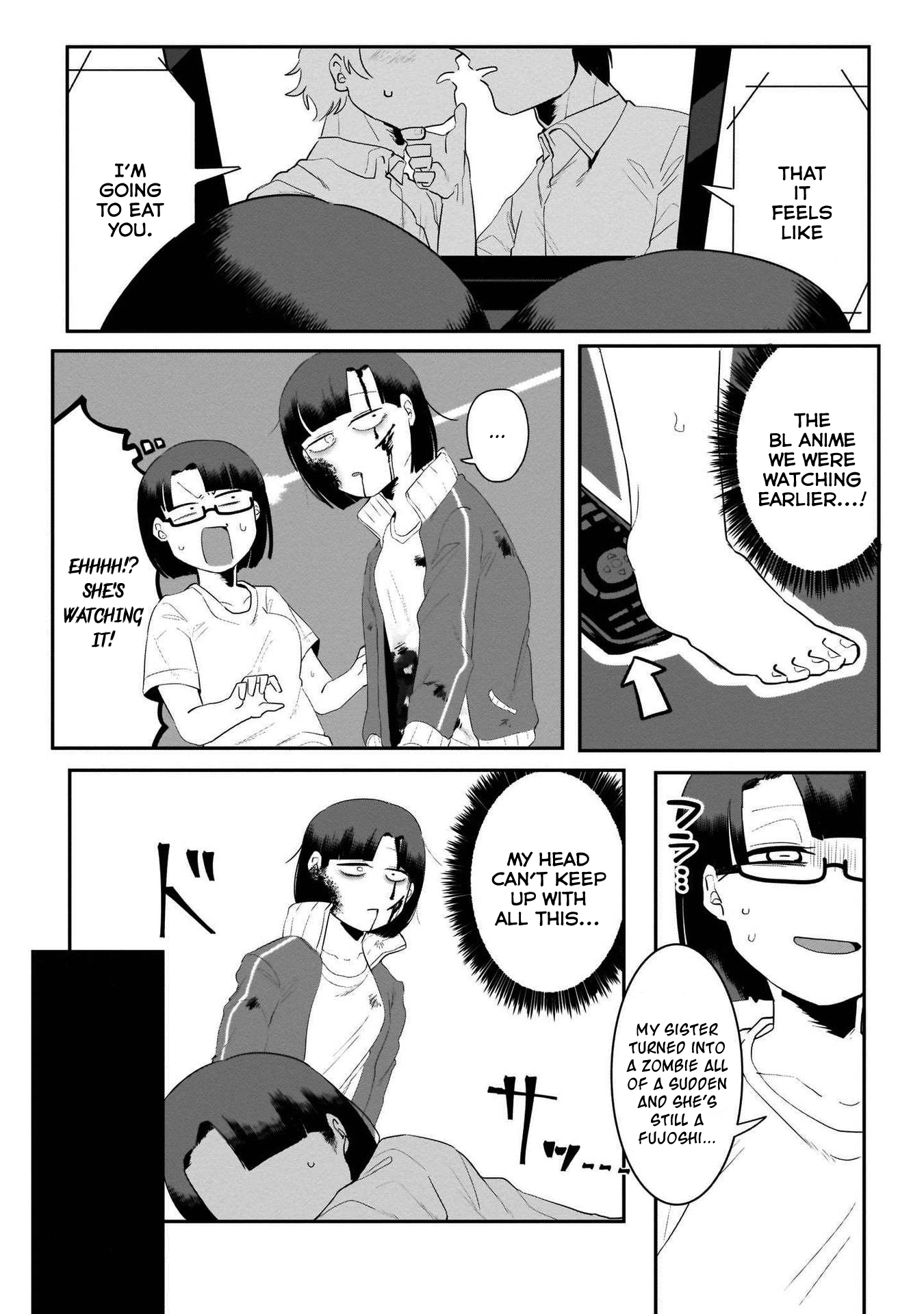 Cinnamon: Jingai x Ningen Yuri Anthology My Sister Became a Zombie (Asagao) 第7页