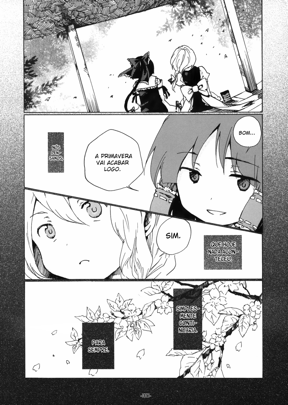 Touhou Bougetsushou ~ Silent Sinner in Blue. Prólogo 第6页