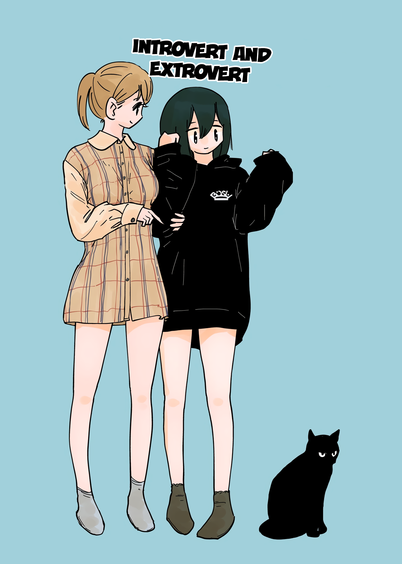 Yamato Bambies Yuri Manga Collection Introvert and Extrovert 第1页