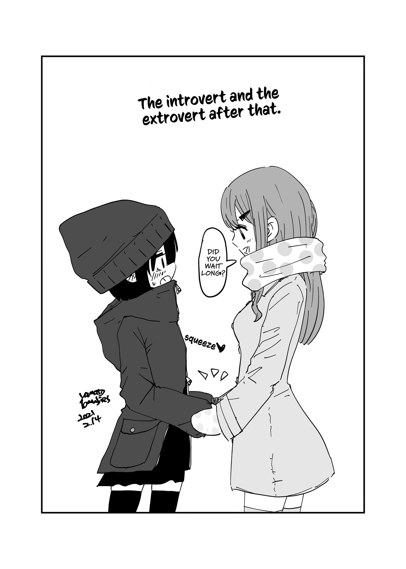 Yamato Bambies Yuri Manga Collection Introvert and Extrovert 第9页
