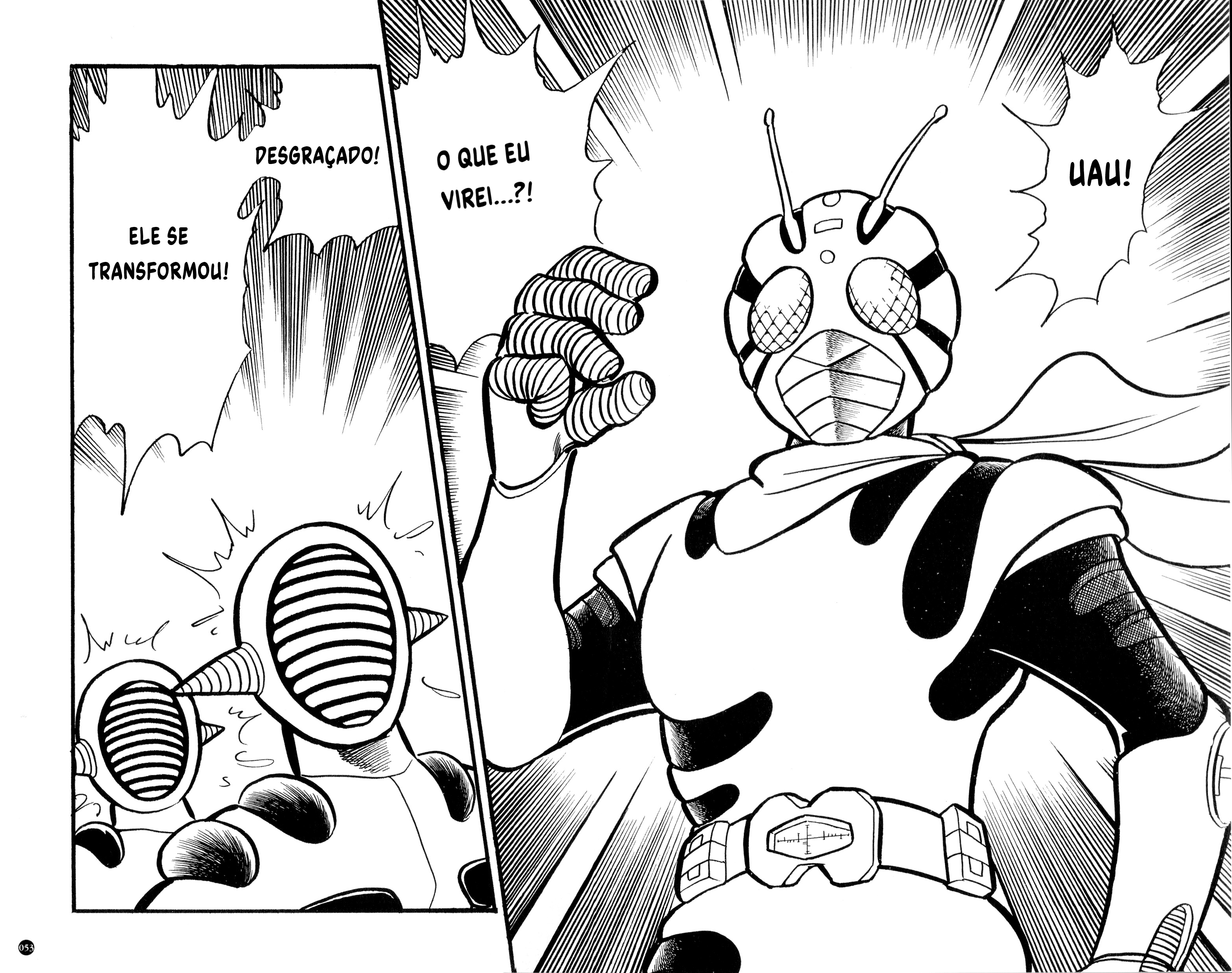 Kamen Rider ZX (Versão de Yuuji Hosoi) Capítulo 1: O nascimento do décimo Rider! 第51页