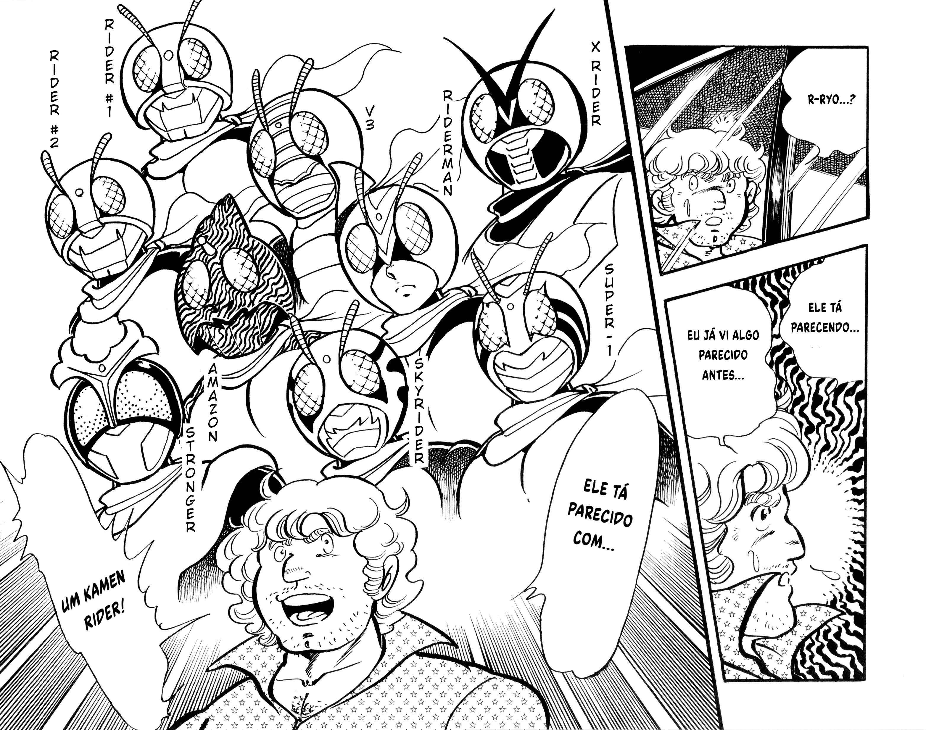 Kamen Rider ZX (Versão de Yuuji Hosoi) Capítulo 1: O nascimento do décimo Rider! 第96页