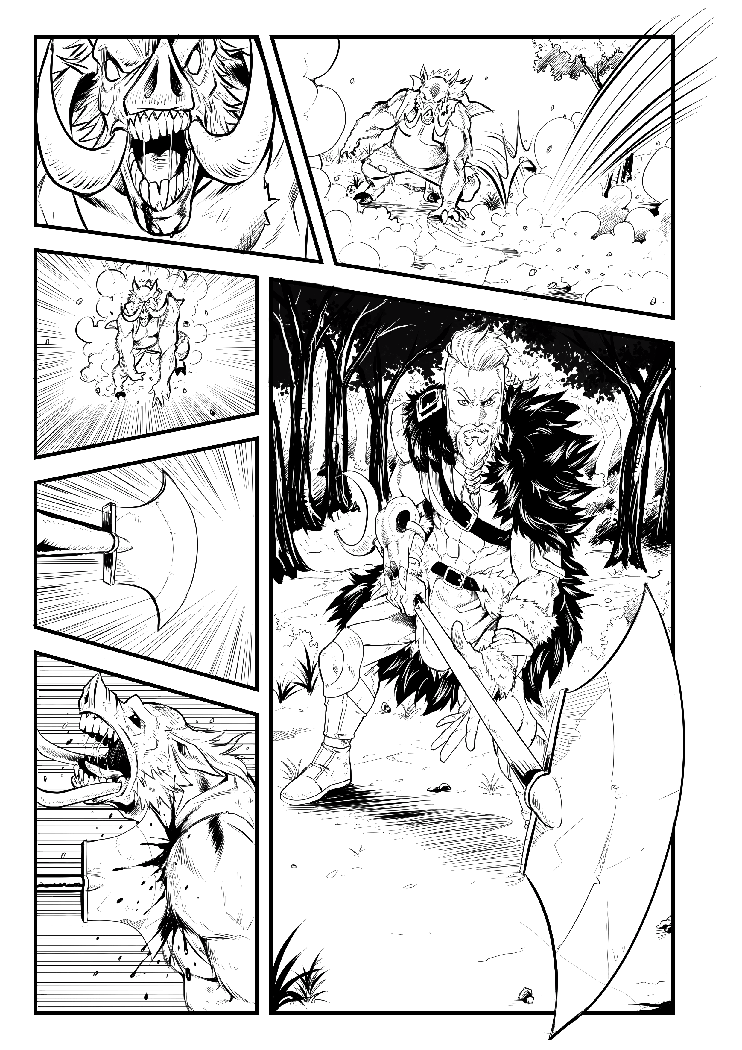 Divine Beasts Chronicles: The Last Hunt (TEASER) Ch. 4 - The Beast Within 第18页