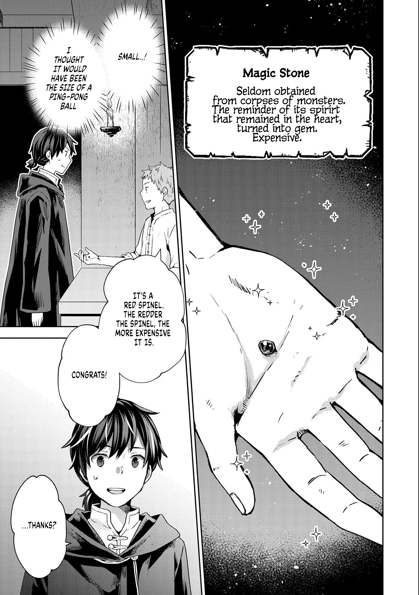 Isekai ni Ten'i Shitara Yama no Naka datta. Handou de Tsuyosa yori mo Kaitekisa wo Erabimashita Vol. 1 Ch. 4 第13页