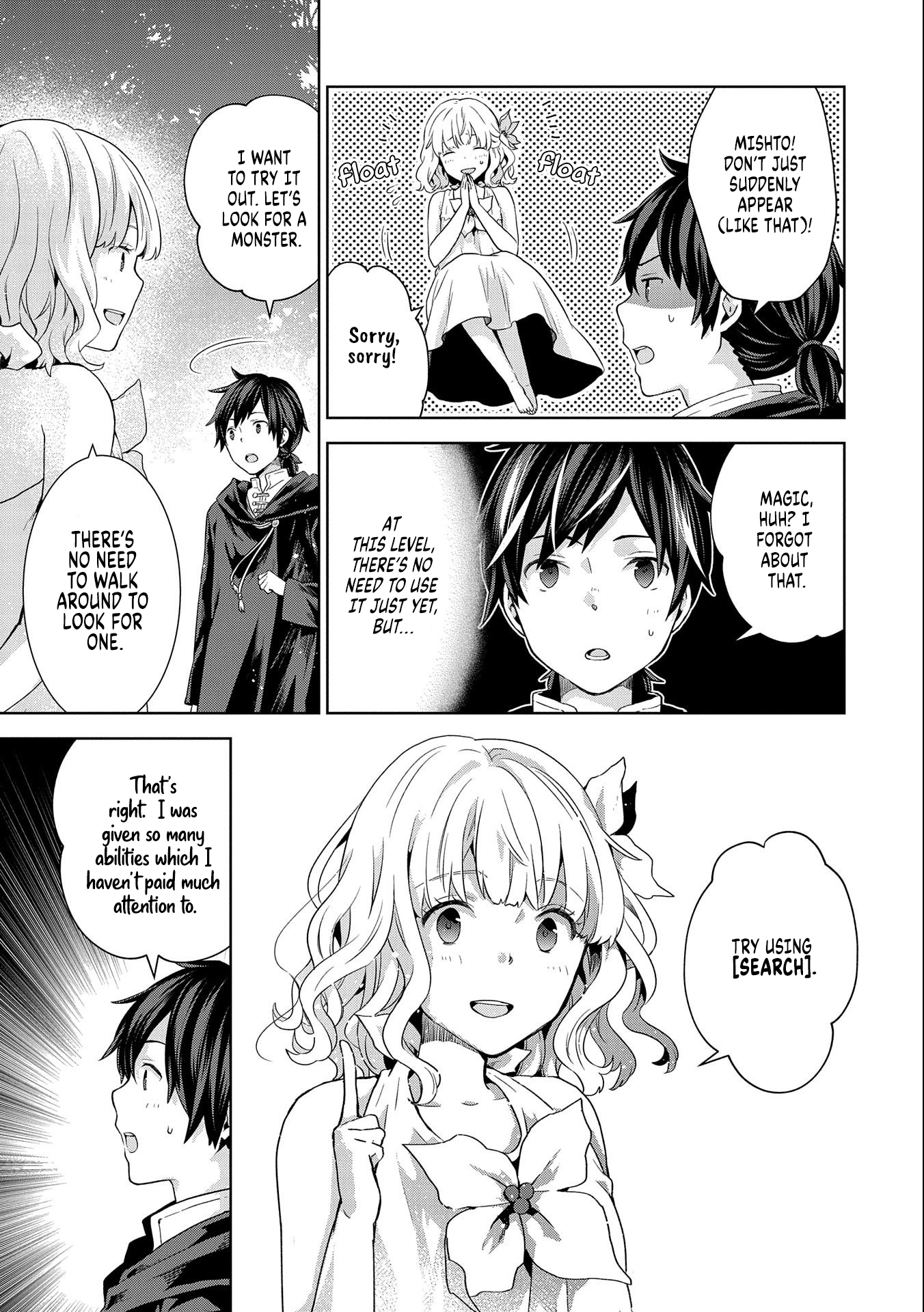 Isekai ni Ten'i Shitara Yama no Naka datta. Handou de Tsuyosa yori mo Kaitekisa wo Erabimashita Vol. 1 Ch. 4 第3页