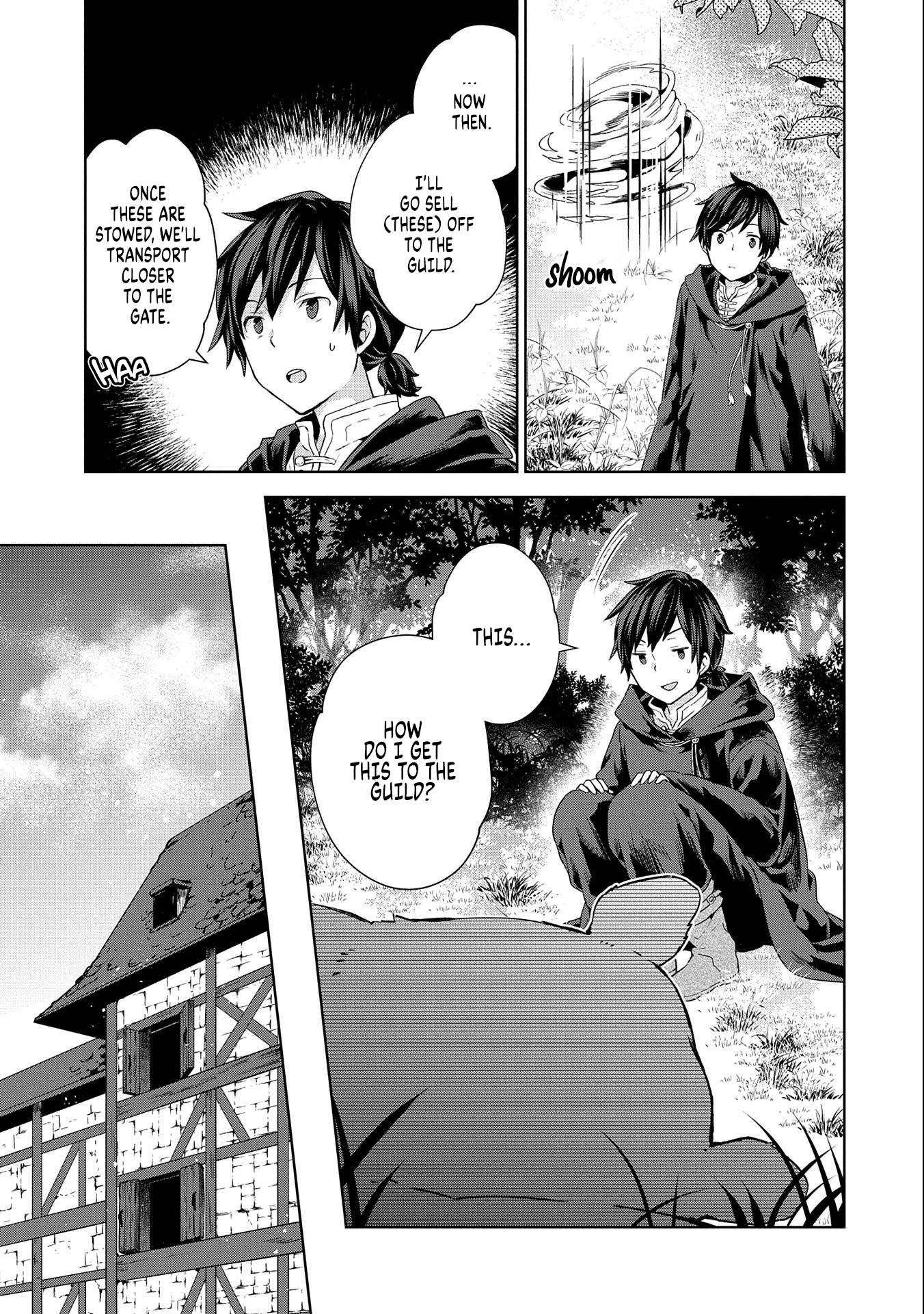 Isekai ni Ten'i Shitara Yama no Naka datta. Handou de Tsuyosa yori mo Kaitekisa wo Erabimashita Vol. 1 Ch. 4 第7页