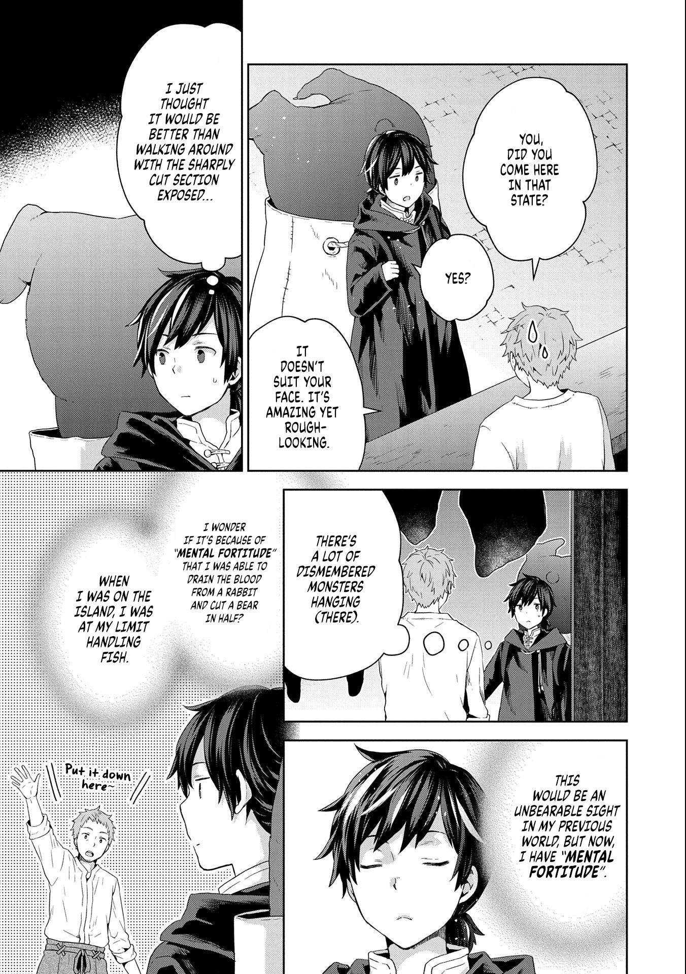Isekai ni Ten'i Shitara Yama no Naka datta. Handou de Tsuyosa yori mo Kaitekisa wo Erabimashita Vol. 1 Ch. 4 第9页