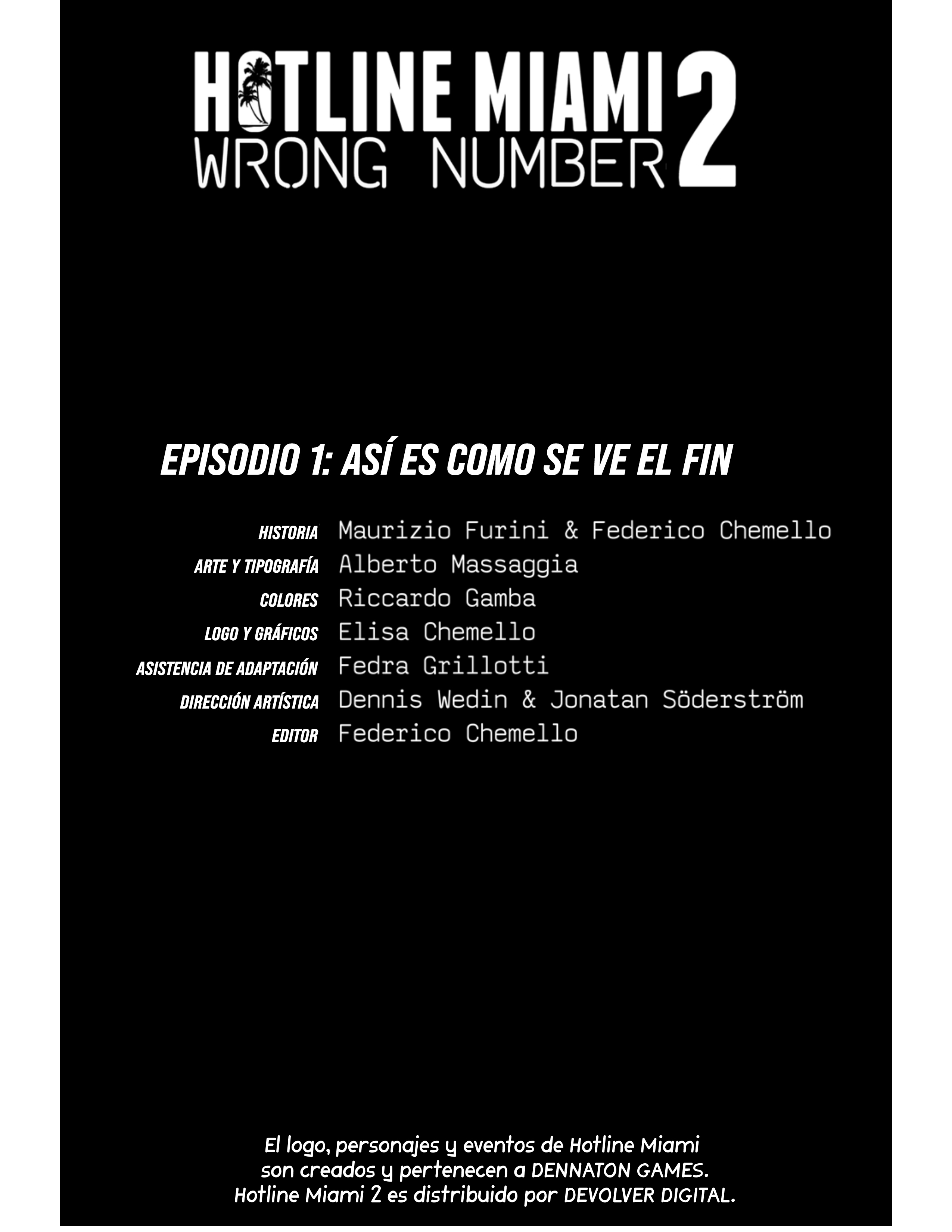 Hotline Miami 2 - Wrong Number Digital Comic 第2页