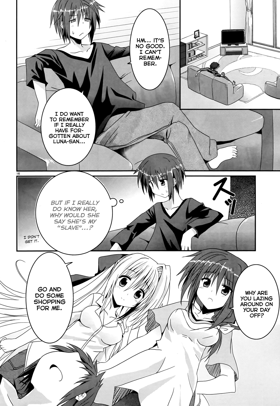 Tsuki Tsuki! Welcome Home, Dear Moon 第16页