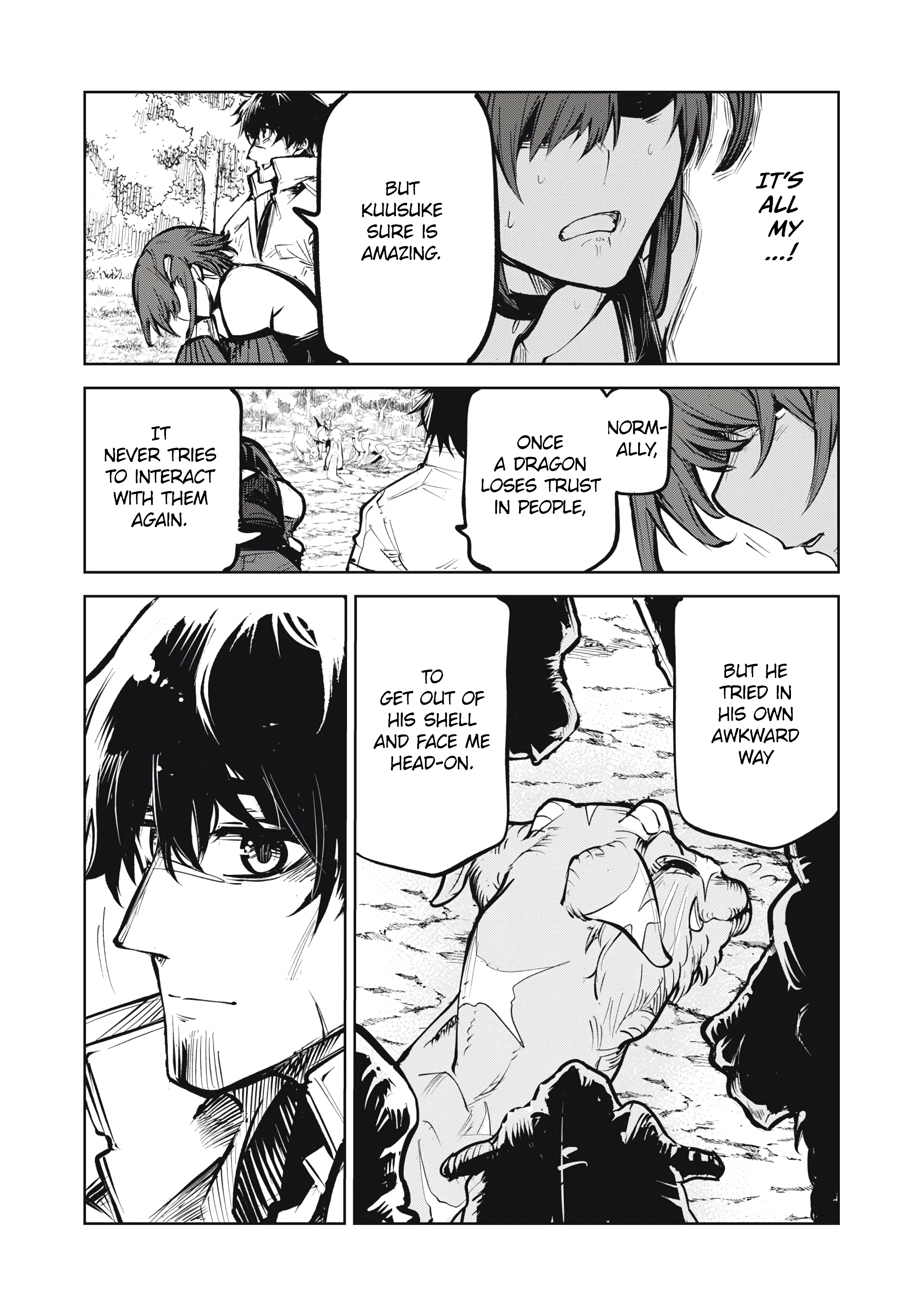 Kuni wo Owareta Ryuushi-san, Hirowareta Ringoku de Ukkari Musou Shite Shimau. ~Jakushou Kokka ga Tairiku Saikyou no Ryuu no Rakuen ni Naru made~ She might be harder to deal with than dragons 第24页