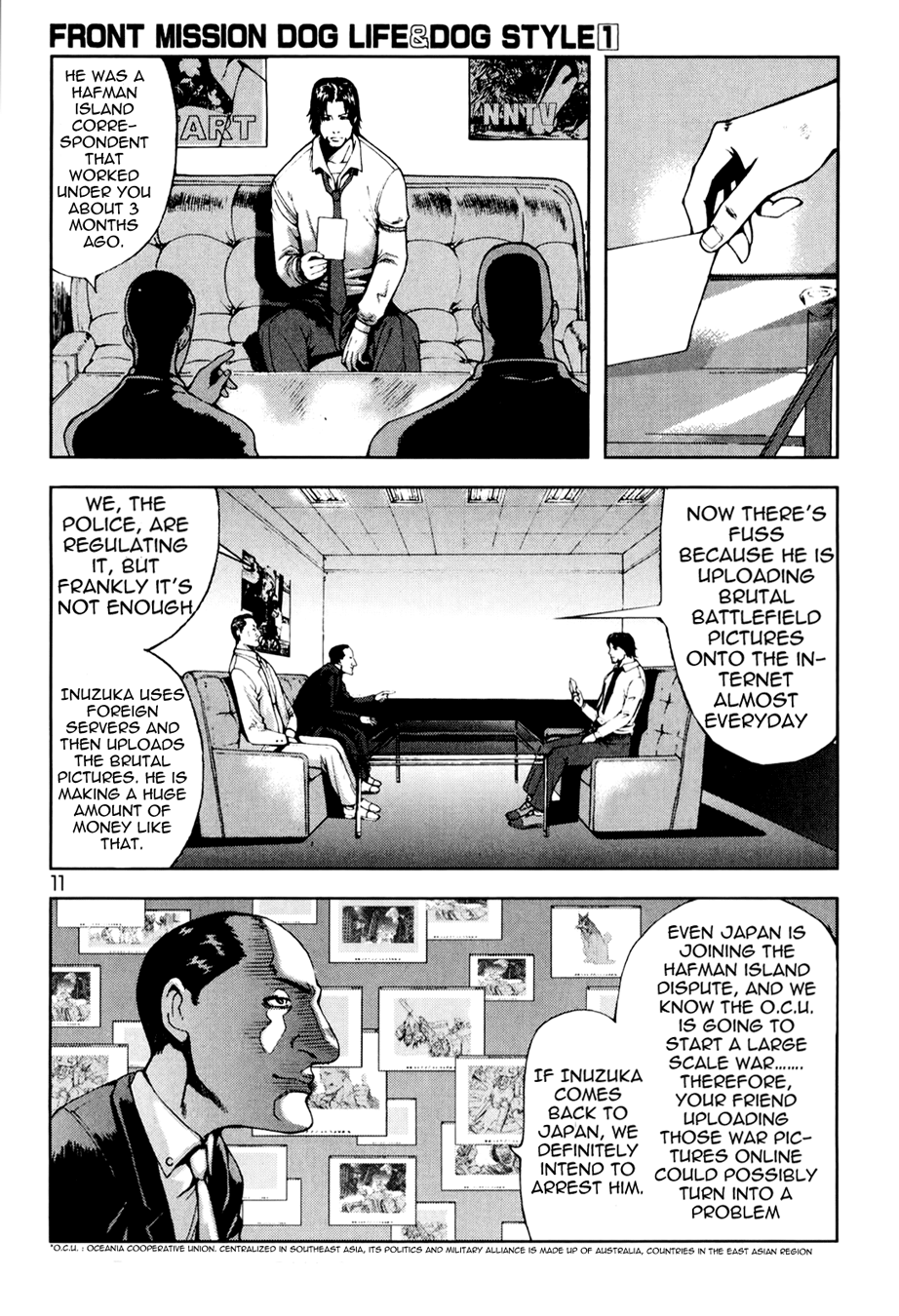 Front Mission - Dog Life & Dog Style STYLE:1 - The Invisible Man on the Battlefield (1) 第13页