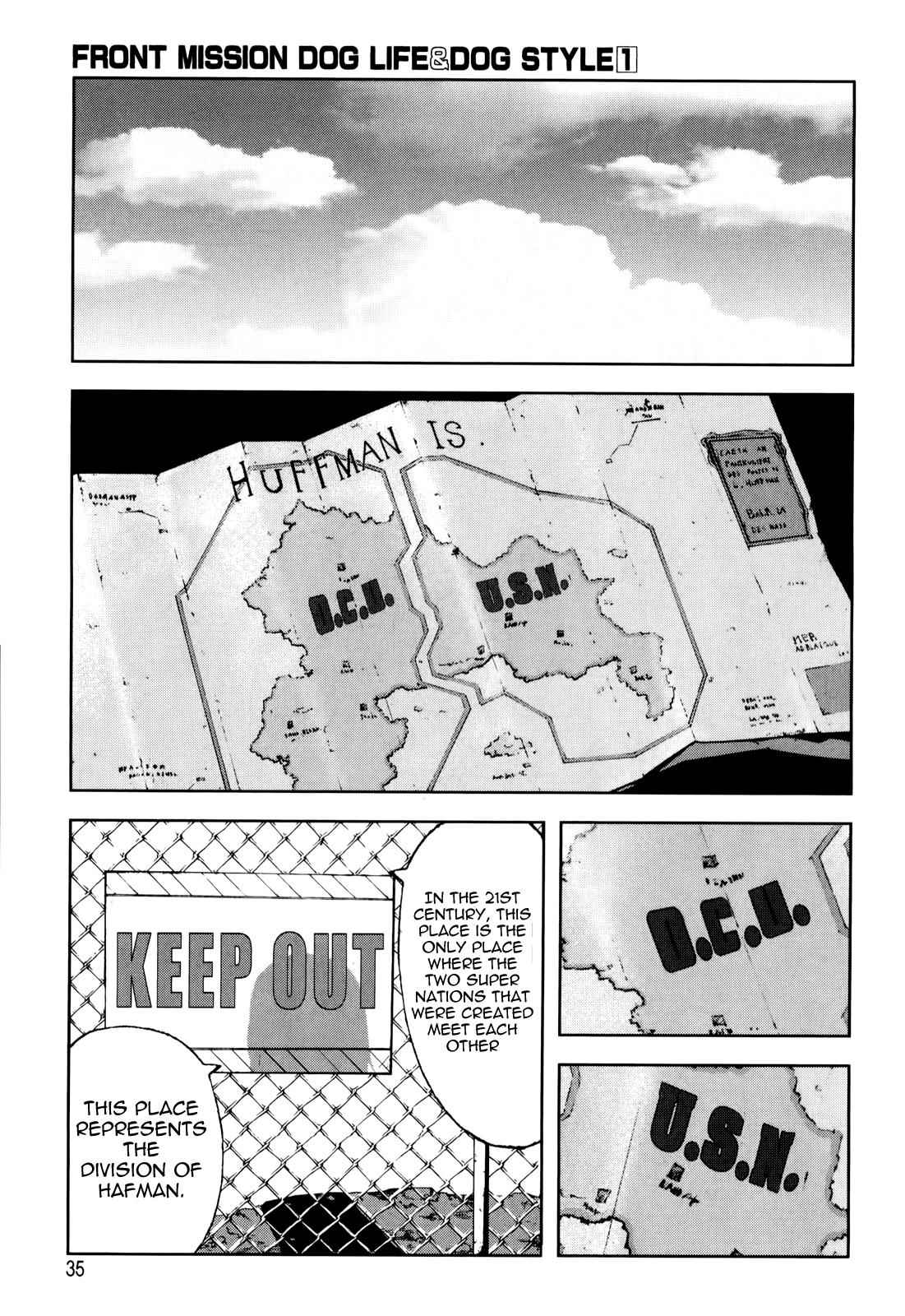 Front Mission - Dog Life & Dog Style STYLE:1 - The Invisible Man on the Battlefield (1) 第35页