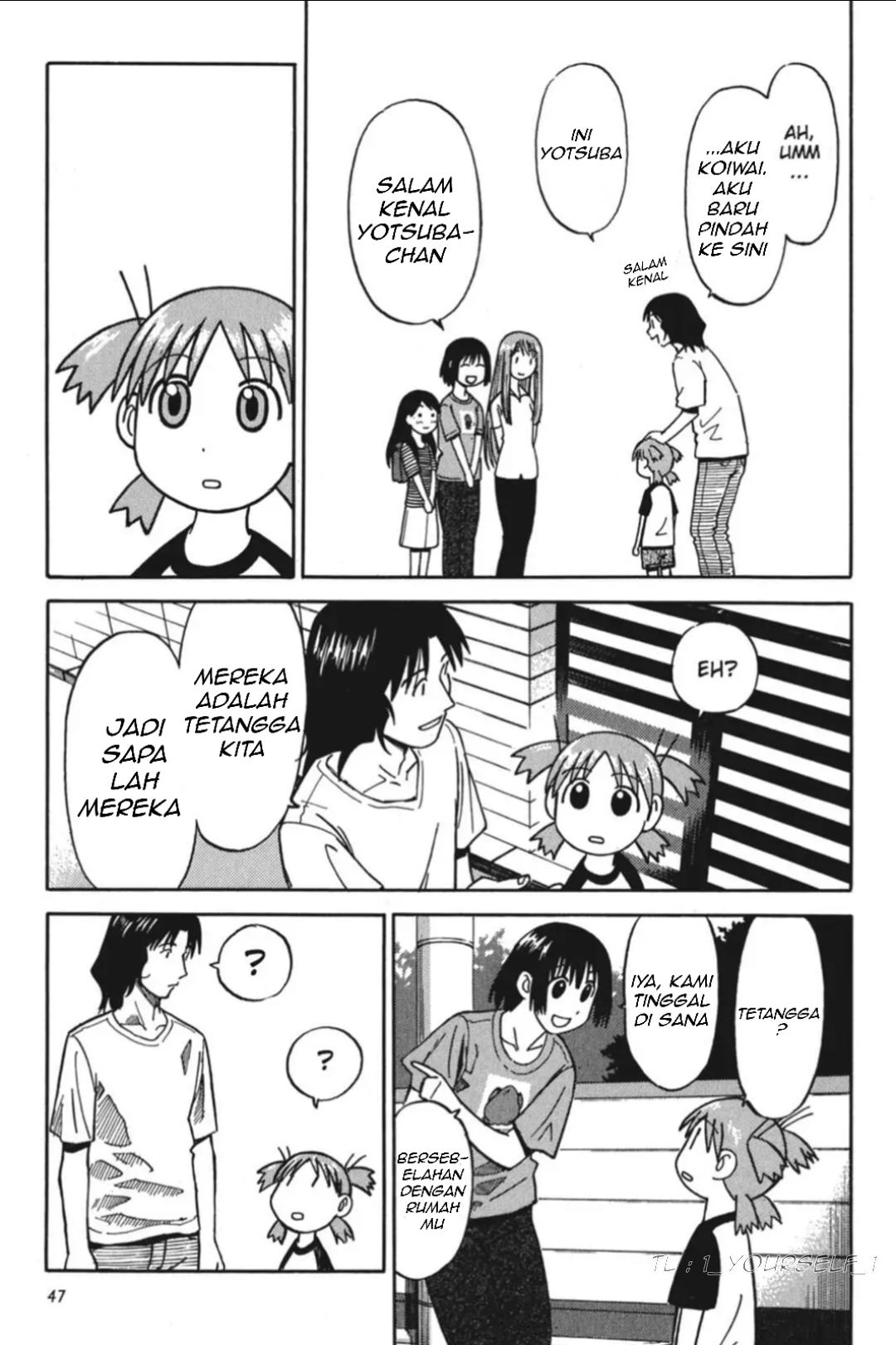 Yotsuba to! Yotsuba & Bergerak 第47页
