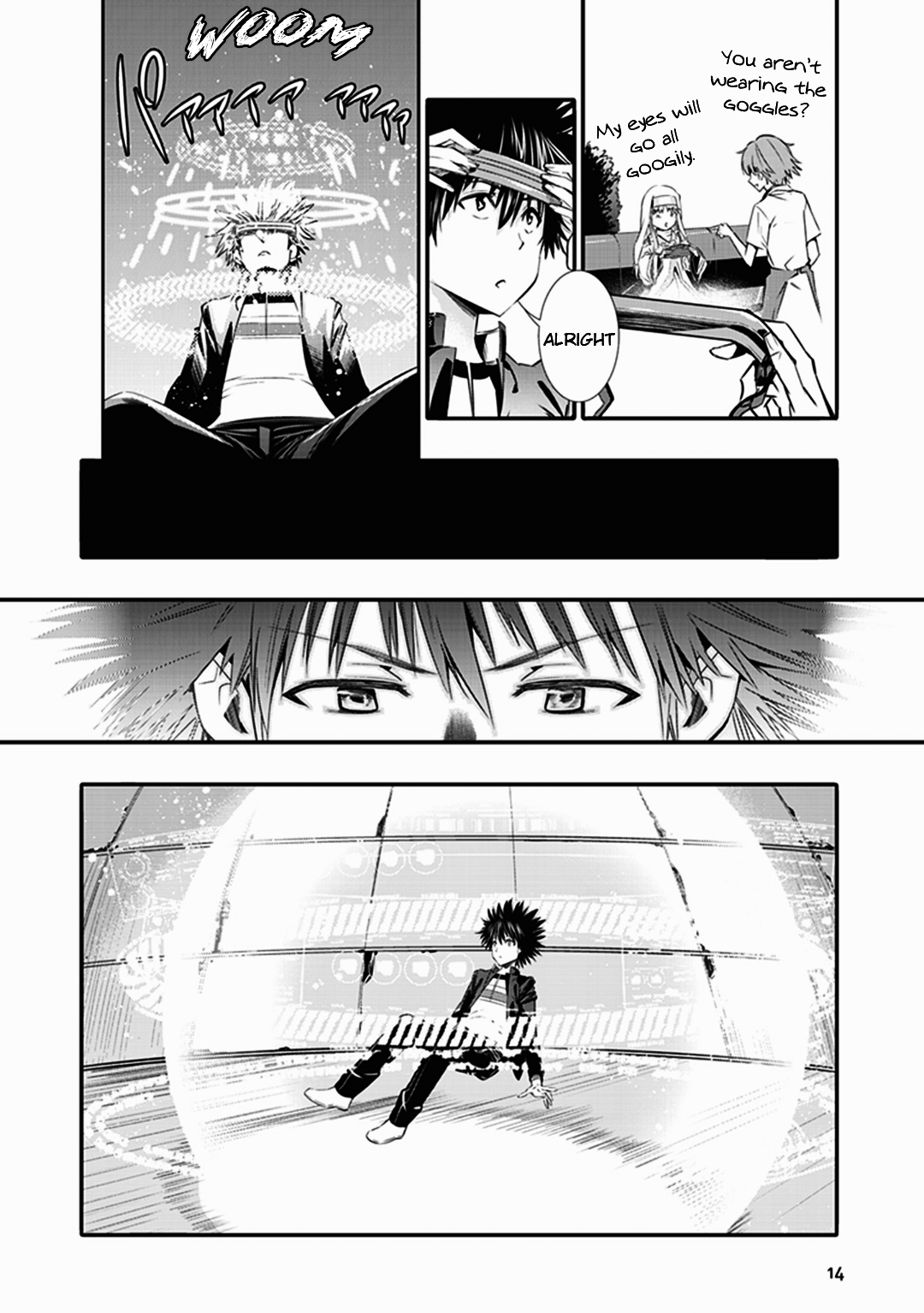 Toaru Majutsu no Virtual-On Vol. 1 Ch. 1 第15页