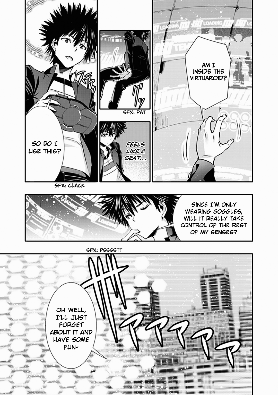 Toaru Majutsu no Virtual-On Vol. 1 Ch. 1 第16页