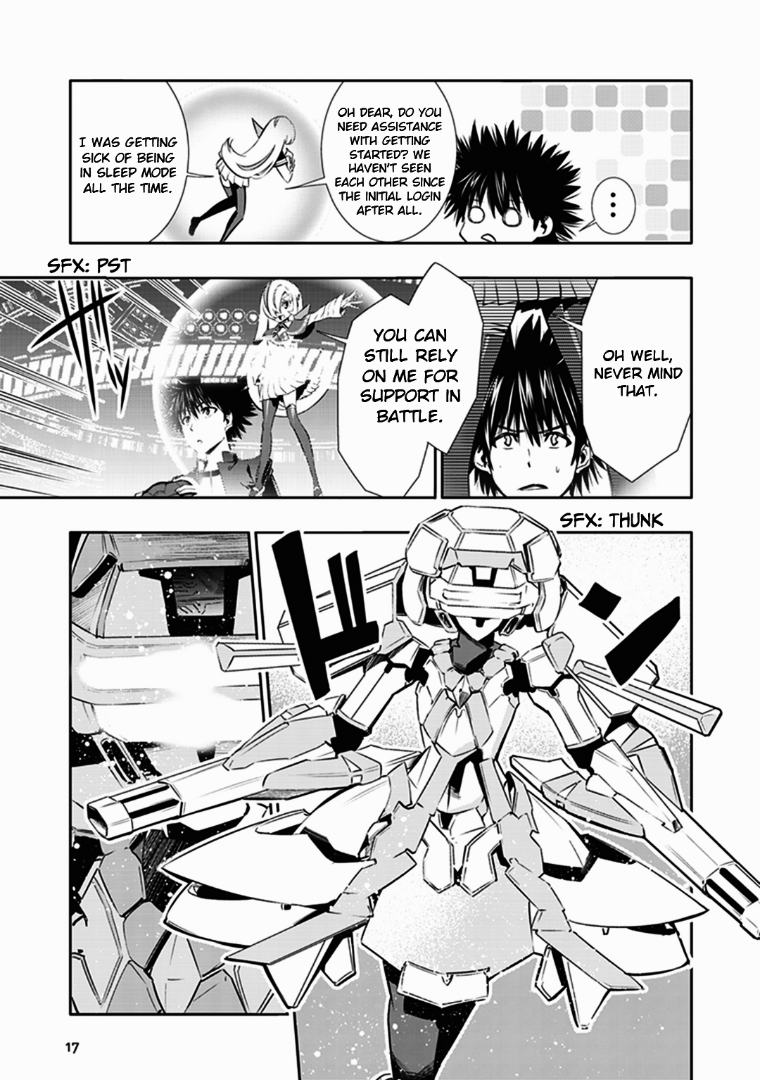 Toaru Majutsu no Virtual-On Vol. 1 Ch. 1 第18页