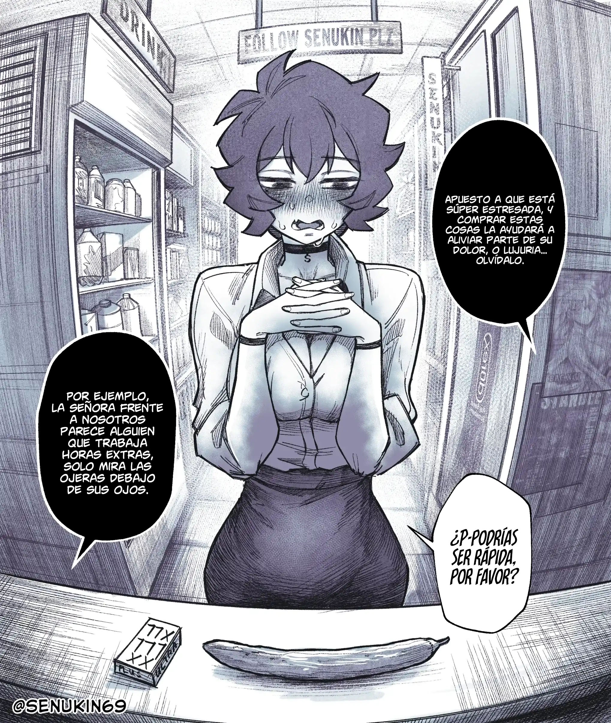 My Co-worker Is an Eldritch X! ¿Una Eldritch Detrás del Mostrador? 第4页
