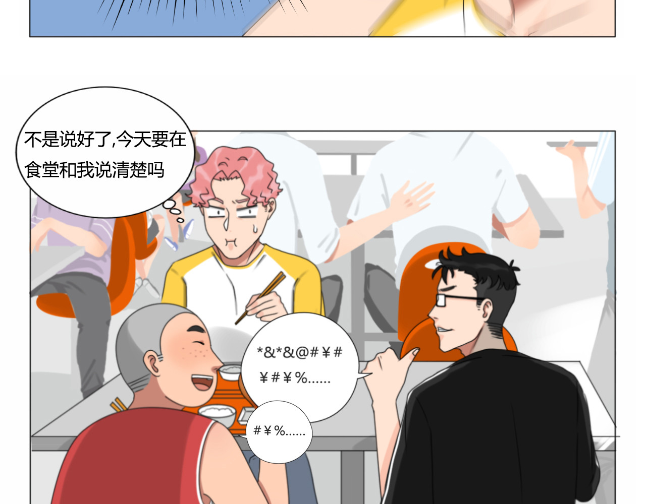 沙雕室友 壁咚？！ 第8页