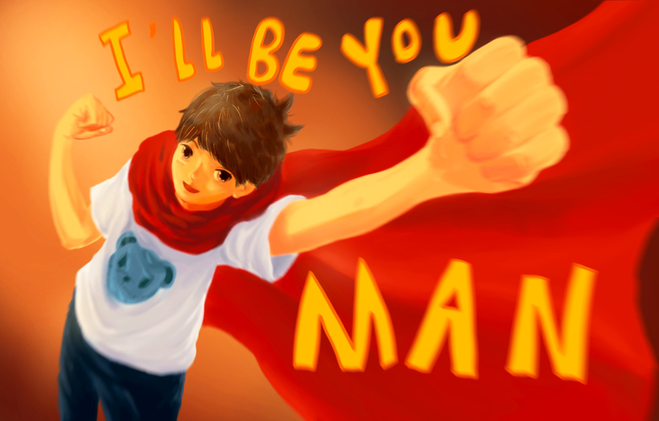 I WELL BE YOU MAN 第1页