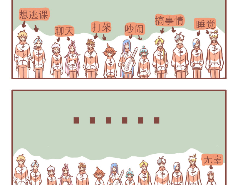 日常高校 高一七班 第10页
